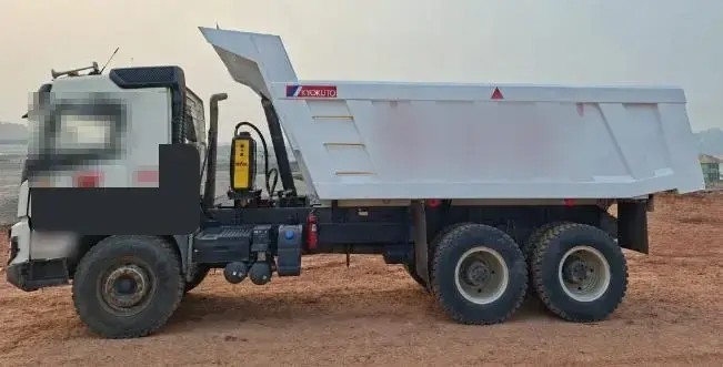 Volvo FMX 400 6x4 2023: Side view