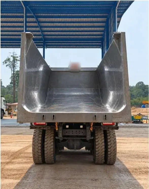 Volvo FMX 400 6x4 2023: Rear view